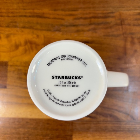 Starbucks Mermaid Logo Coffee Tea Mug 10 Oz Mermaid scales ceramic Cup NEW - Picture 5 of 7